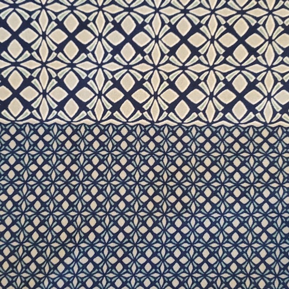 NWT Banana Republic Factory blue patterned dress M - Picture 13 of 14